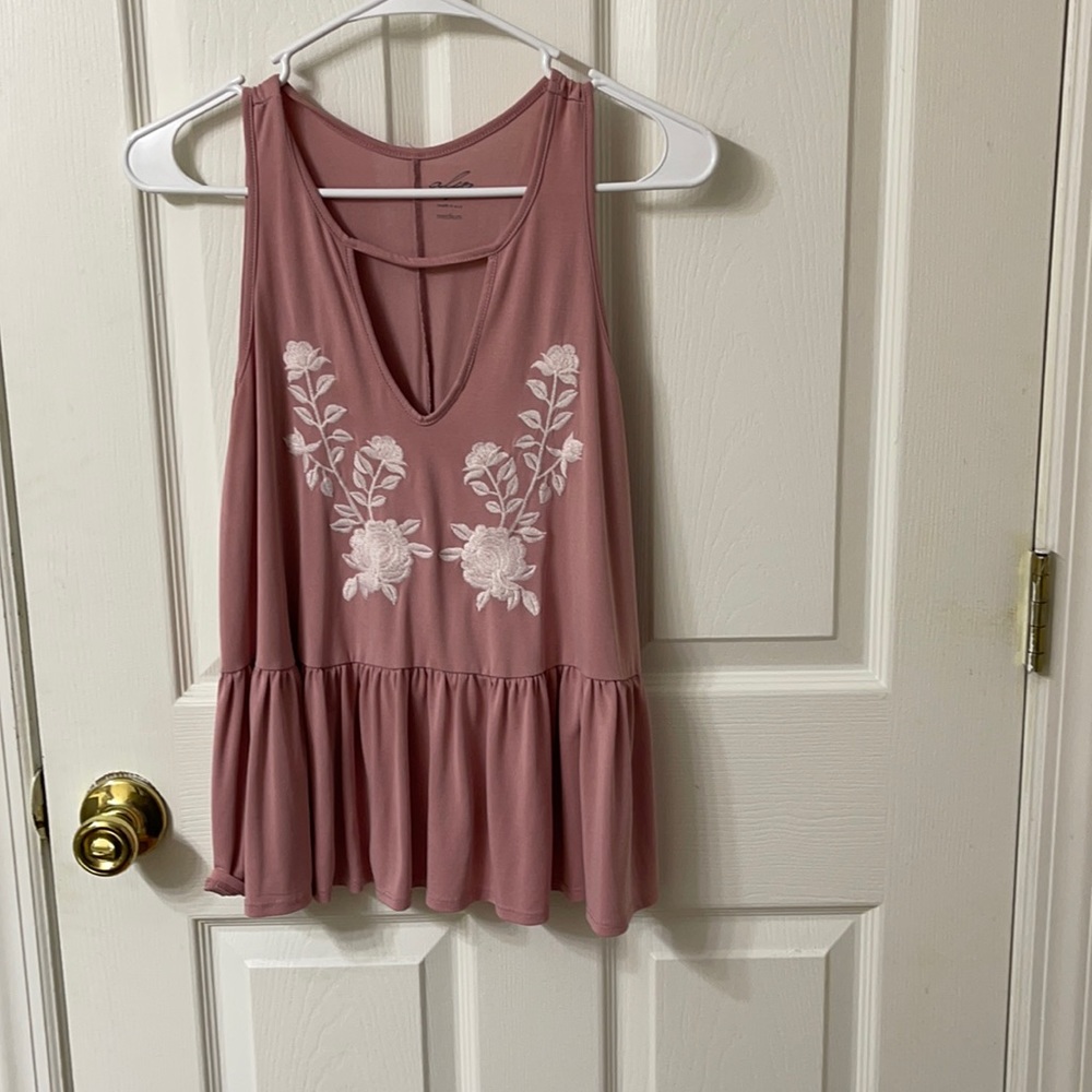 Pink tank